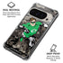 DC Comics Green Lantern Vintage Action Pose Pattern Pixel 9/9 Pro Clear Case